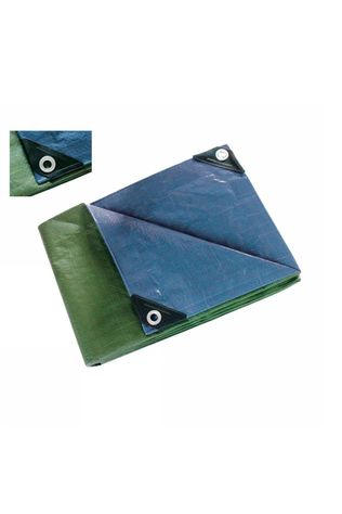Transfilco Grondzeil 4x5m mid khaki/dark khaki