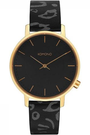 Komono Montre Harlow Animal Black