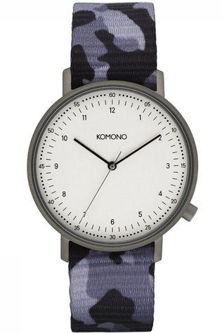 Komono Montre Lewis Camo Black/Mid Grey