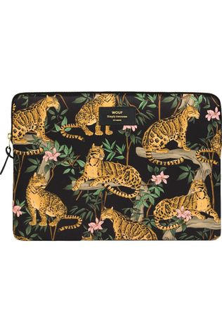 Wouf Bureau Accessoire Laptop Sleeve 13" Orange/Black