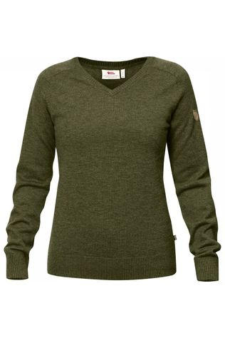 Fjällräven Trui Sörmland V-Neck dark khaki