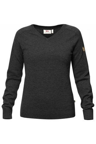 Fjällräven Trui Sörmland V-Neck dark grey