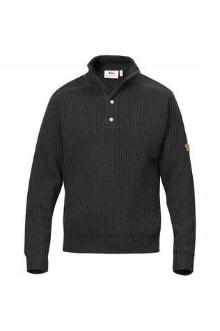 Fjällräven Trui Värmland T-Neck dark grey