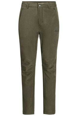 Jack Wolfskin Broek Zenon Softshell Taupe