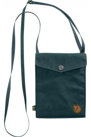 Fjällräven Schoudertas Pocket Dark Green/Camel Brown
