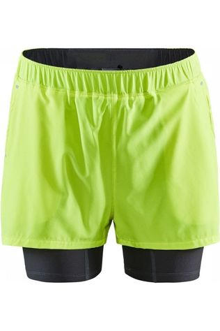 Craft Short Adv Essence 2-In-1 Stretch M Lime Green
