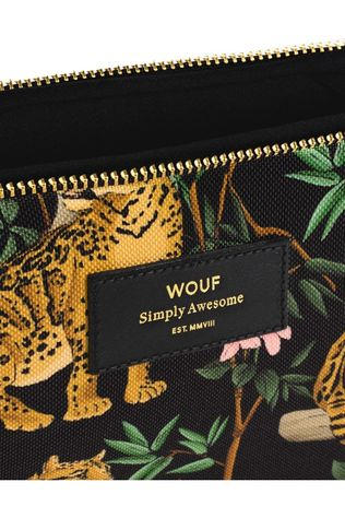 Wouf Bureau Accessoire Laptop Sleeve 13" Orange/Black