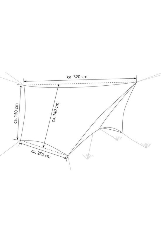 Amazonas Bâche Adventure Wing Tarp mid brown