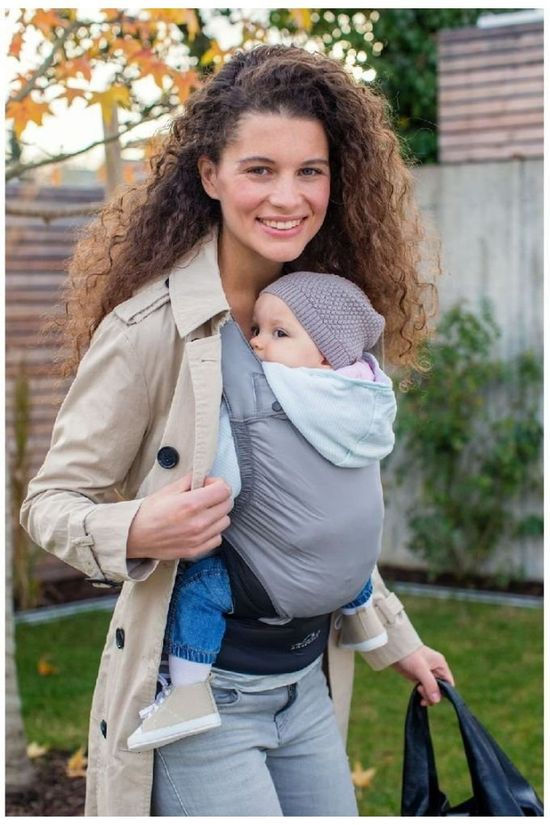 Amazonas Porte-Bébé Baby Smart Carrier Ultra-Light light grey