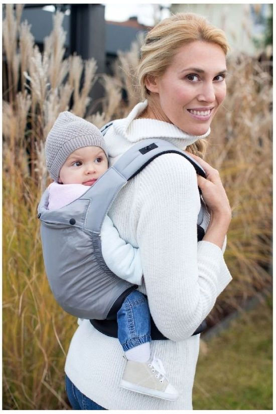 Amazonas Porte-Bébé Baby Smart Carrier Ultra-Light light grey