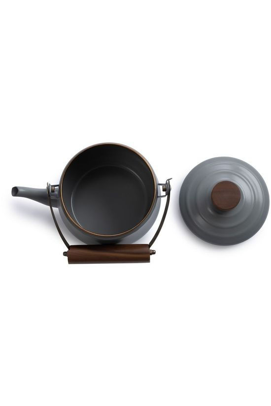 Barebones Living Pot Theepot Geëmailleerd dark grey