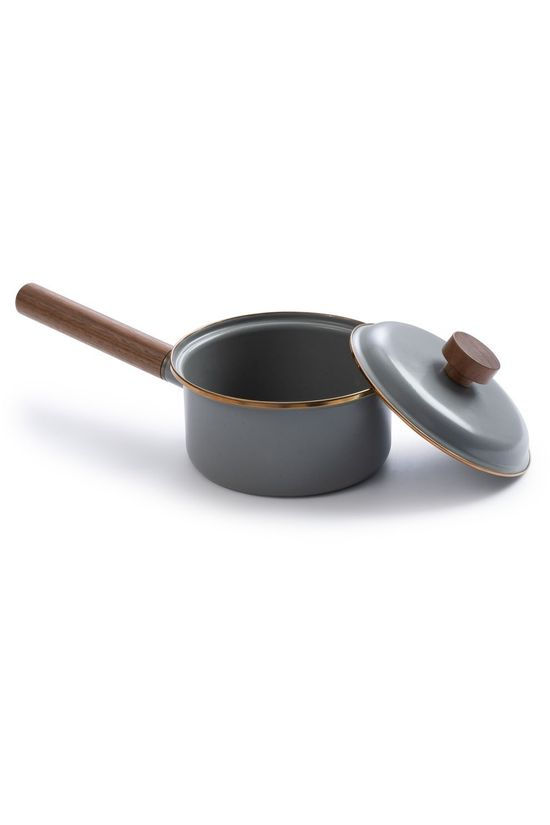 Barebones Living Faitout Steelpan Geëmailleerd dark grey