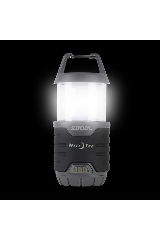 Nite Ize Eclairage Radiant 200 Collapsible Lantern + Flashlight No colour / Transparent