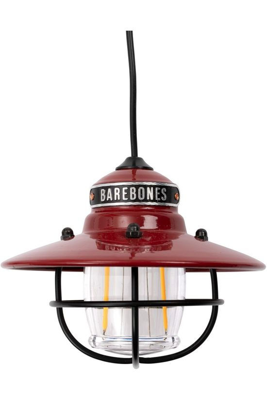 Barebones Living Eclairage Edison Pendant Light - Usb red