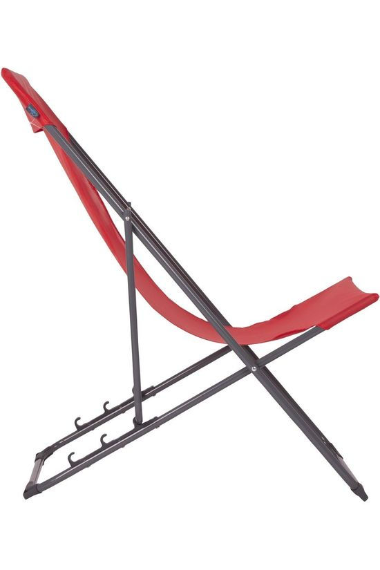 Bo-Camp Strandstoel Beach Chair Flat 3 Standen red