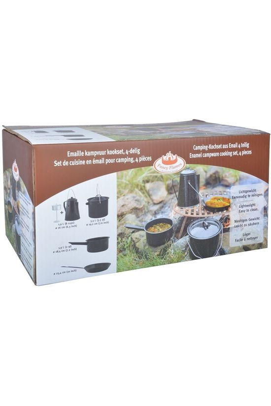 Esschert Gadget Campfire Cooking Set Black