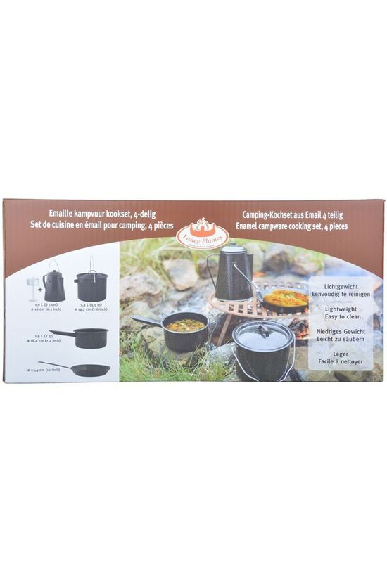 Esschert Gadget Campfire Cooking Set Black
