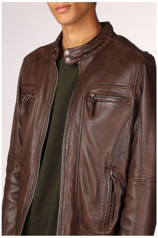 Oakwood Manteau Casey dark brown