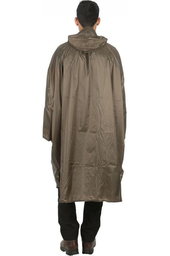Ayacucho Poncho Wandelponcho II mid khaki