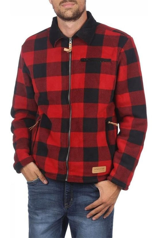 Ayacucho Fleece Logman Red/Black