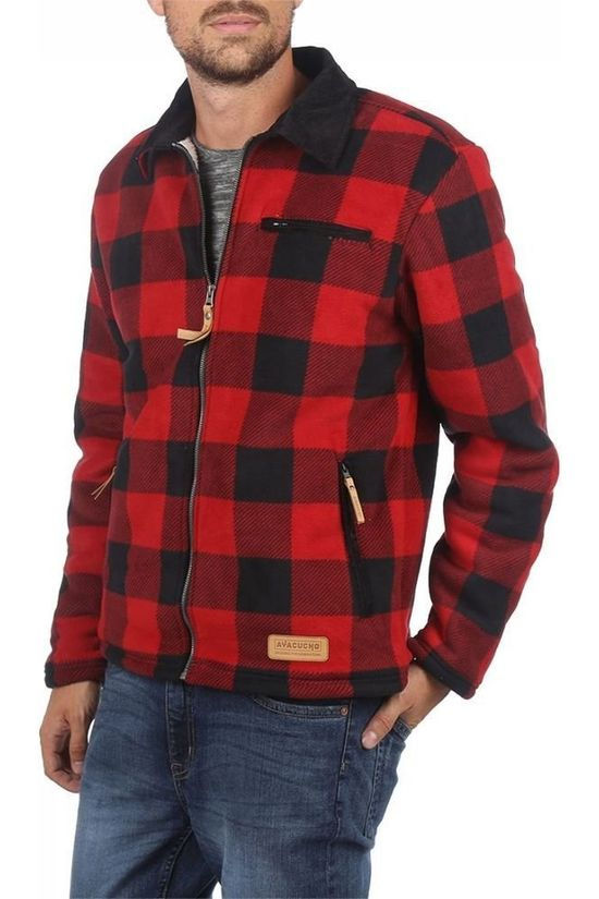 Ayacucho Fleece Logman Red/Black
