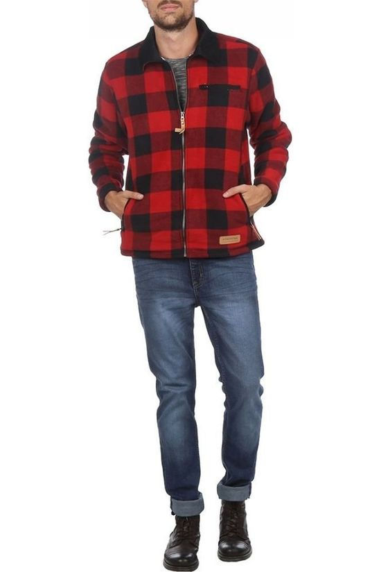 Ayacucho Fleece Logman Red/Black
