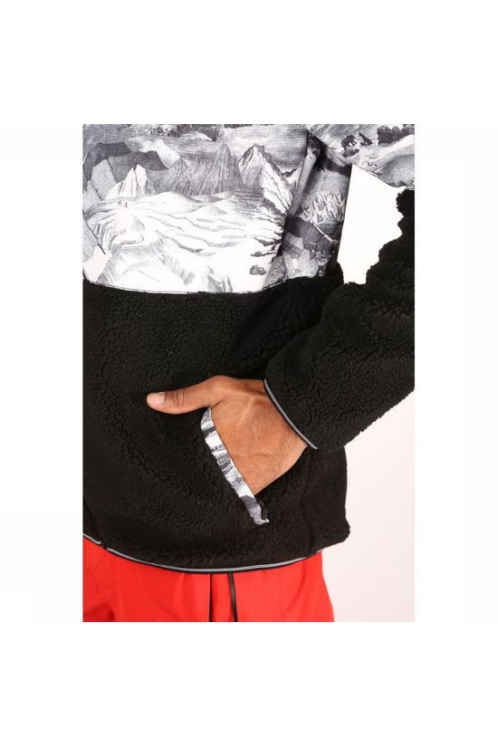 Picture Organic Clothing Coupe-Vent Simon Off White/Black