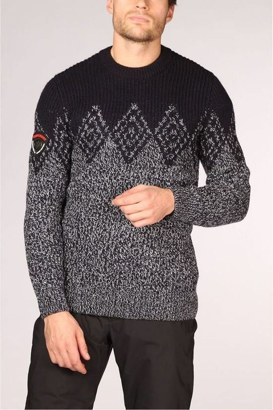 Superdry Pull Badlands Crew Navy Blue/Blue