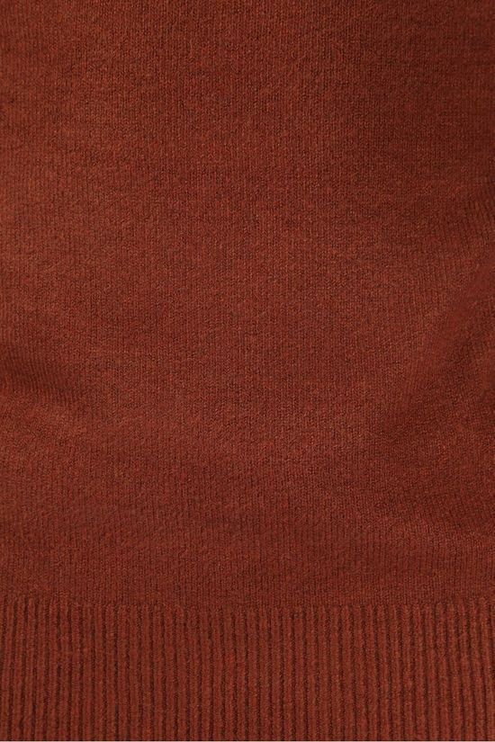 Scotch & Soda Pull Soft Knit Cn mid brown