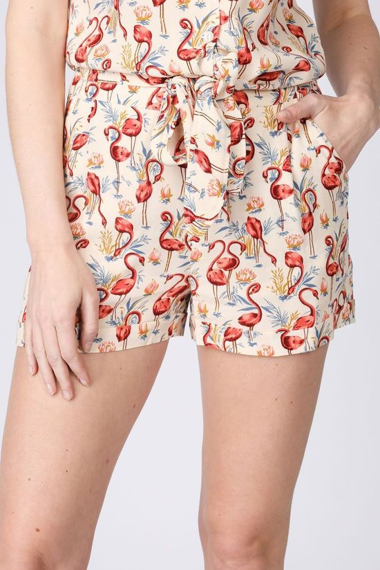 King Louie Short Roisin Shorts Sonny vanille/light pink