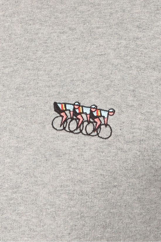 Erstwhile Sweatshirt Waaier Mid Grey/Marle