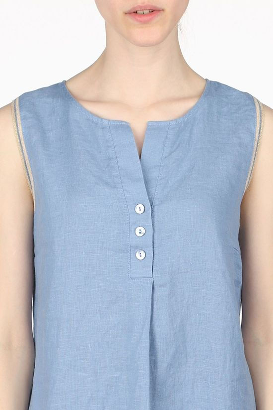 La Fée Maraboutée Robe Naira light blue