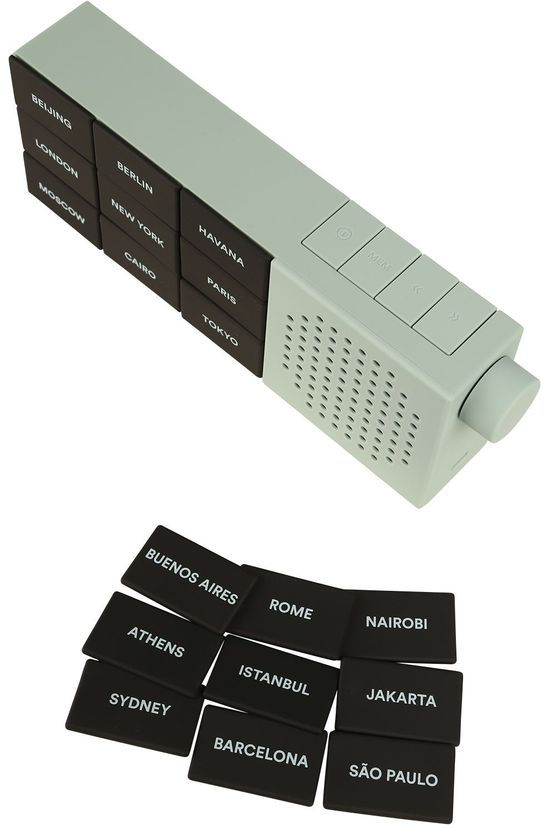 PalomarOLD Gadget The City Radio Black/Light Blue