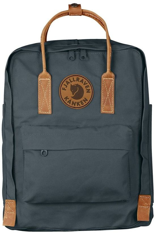 Fjällräven Dagrugzak Kånken No.2 Dark Grey/Camel Brown