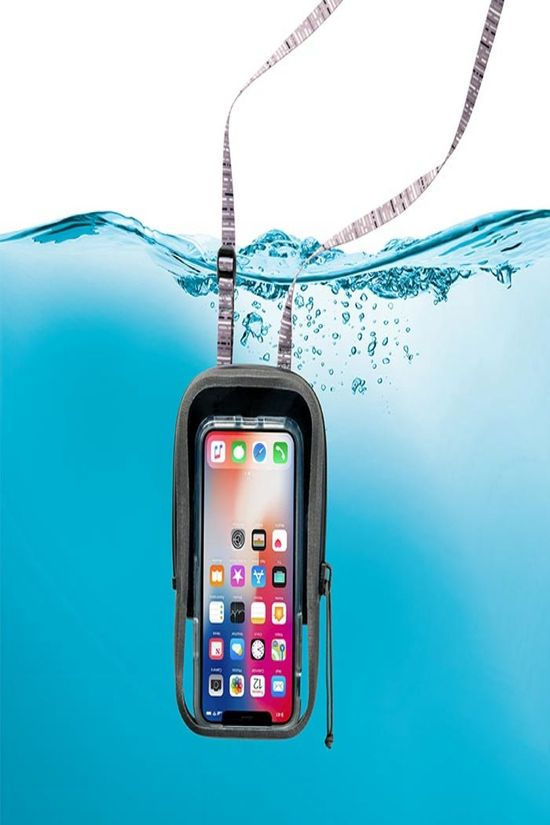 Nite Ize Sac Étanche Runoff Waterproof Phone Case dark grey