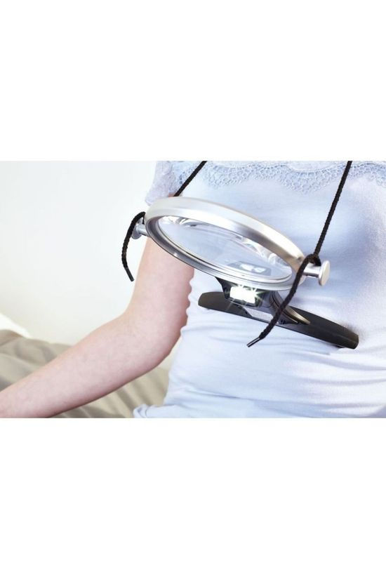 Van Assendelft Vergrootglas Vergrootglas Handsfree Met Nekkoord Black