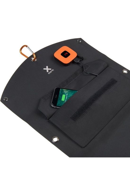Xtorm Outdoor Kit Solarbooster 21 Watt Panel + Power Bank Rugged 10000 Black/Orange