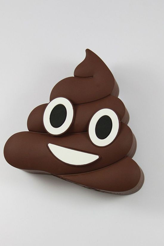 MOJI POWER Oplader Poo External Battery 2600 Nh mid brown