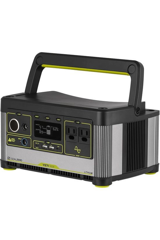 Goal Zero Chargeur Yeti 500X Black/Mid Green