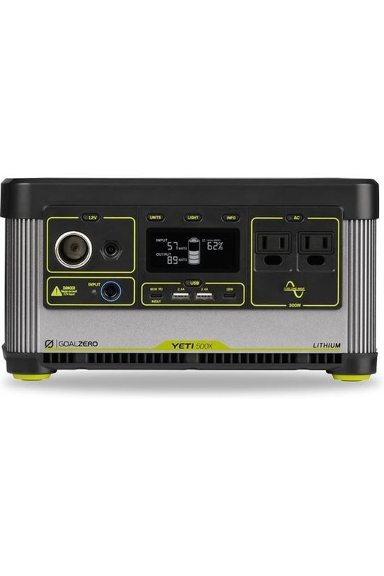 Goal Zero Chargeur Yeti 500X Black/Mid Green