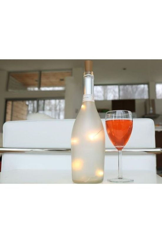 Kikkerland Bottle Top String Lights No colour / Transparent
