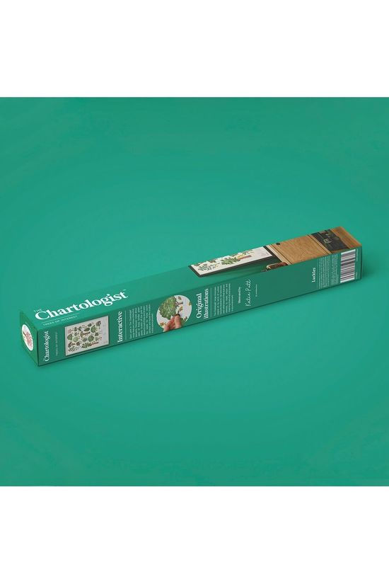 The Chartologist Gadget Poster Trees Of Interest white/mid green