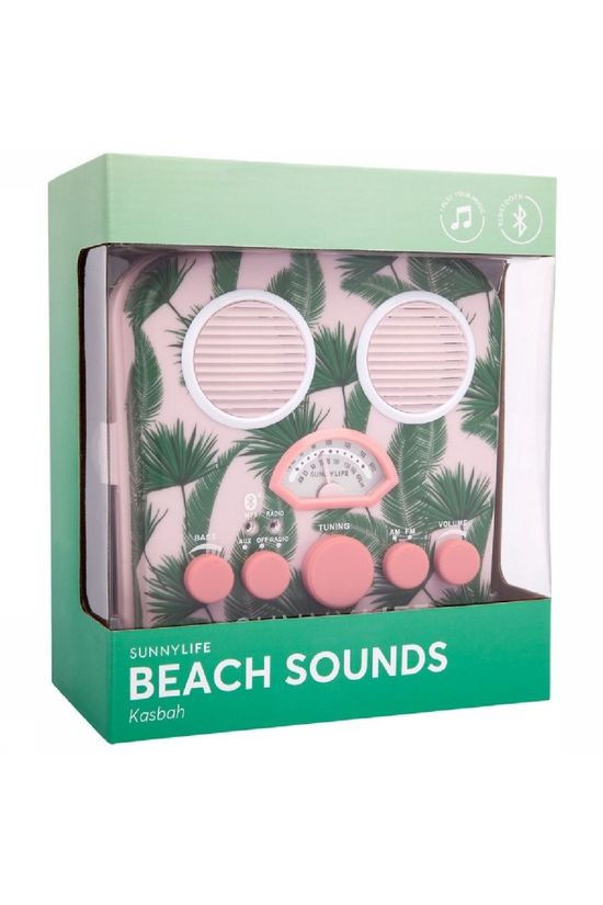 Sunnylife Gadget Beach Sounds Radio light brown/mid green