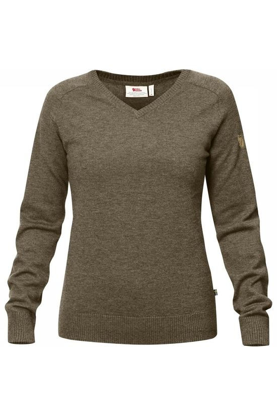 Fjällräven Trui Sörmland V-Neck Taupe