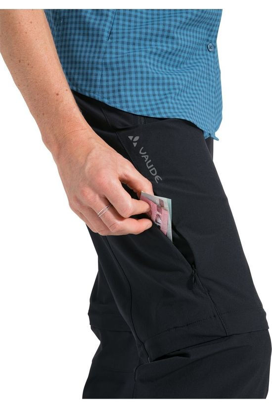 Vaude Broek Farley Stretch Zo Black