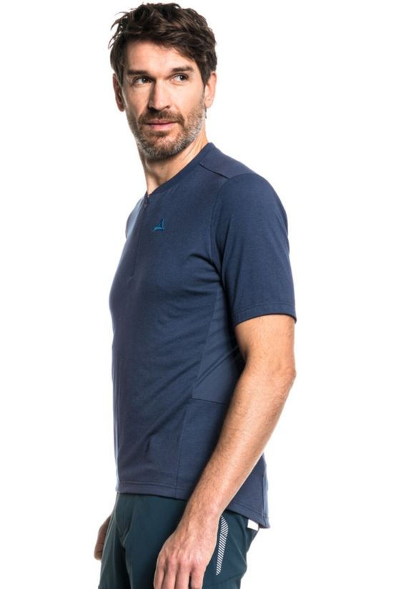 Schöffel T-Shirt Auvergne Mid Blue/Black