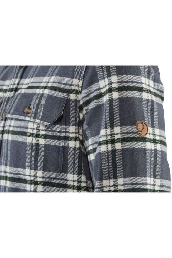 Fjällräven Hemd Ovik Heavy Flannel Dark Grey/Assorted / Mixed