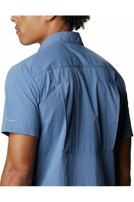 Columbia Chemise Newton Ridge Short Sleeve Navy Blue