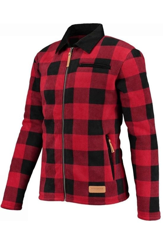 Ayacucho Fleece Logman Red/Black
