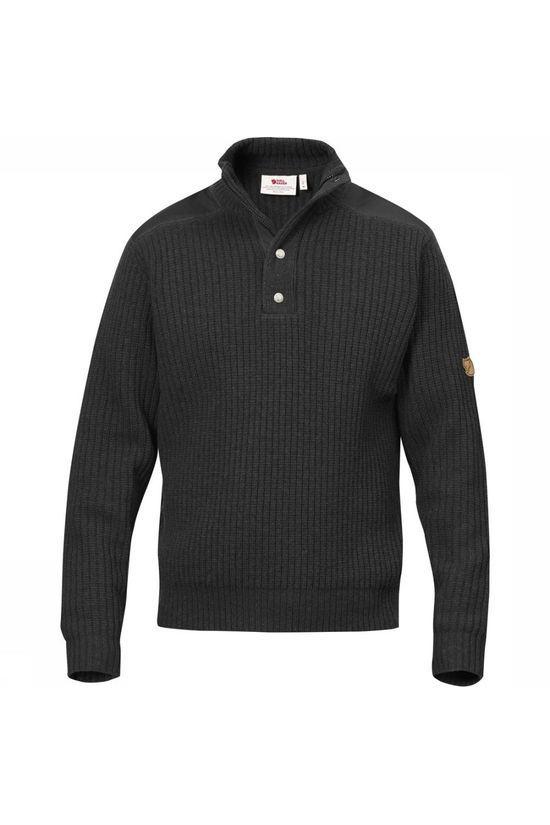 Fjällräven Trui Värmland T-Neck dark grey